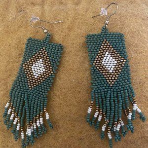 Ink + Alloy Beaded Earrings